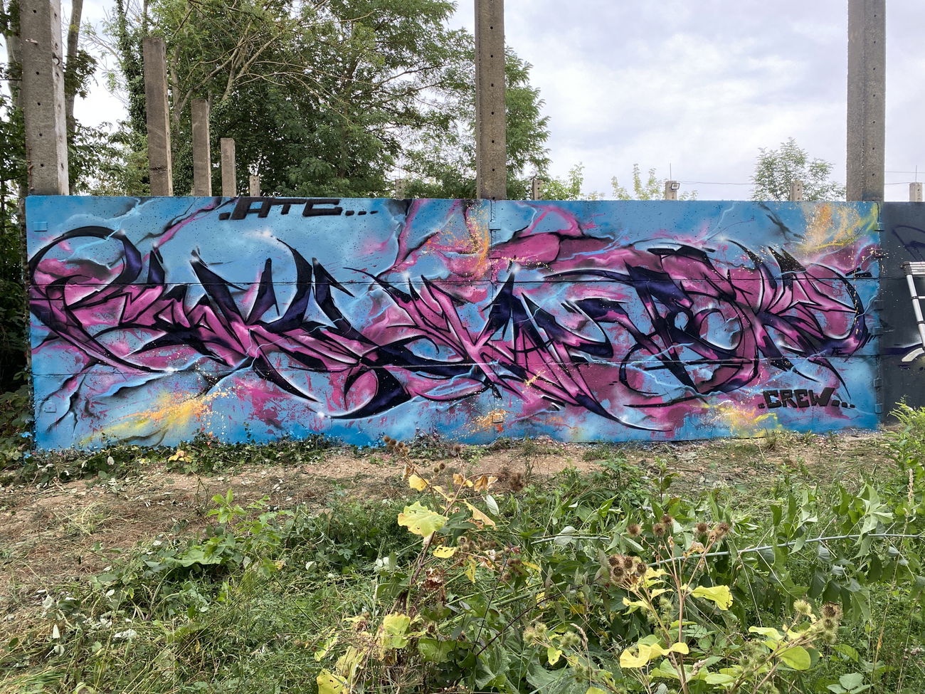 Graffiti Wall - Photo by Hesky