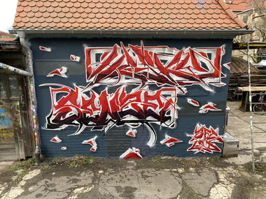 Graffiti Wall - Photo by Hesky