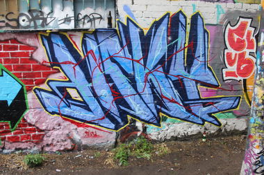 Graffiti Wall - Photo by Hesky