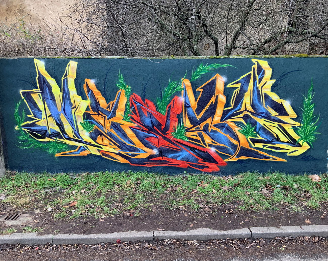 Graffiti Wall - Photo by Hesky