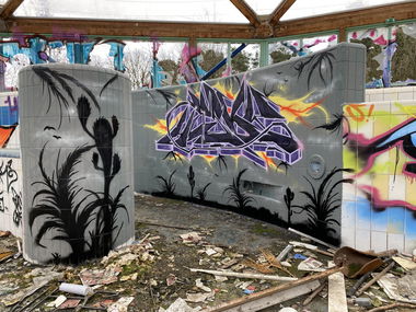 Graffiti Wall - Photo by Hesky