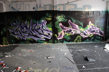 Graffiti Wall - Photo by Hesky