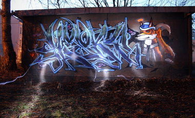 Graffiti Wall - Photo by Hesky