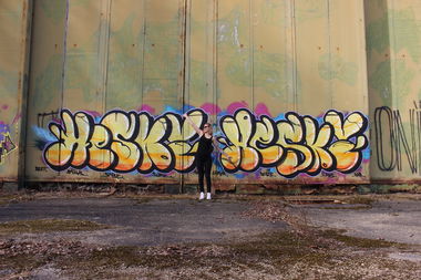 Graffiti Wall - Photo by Hesky