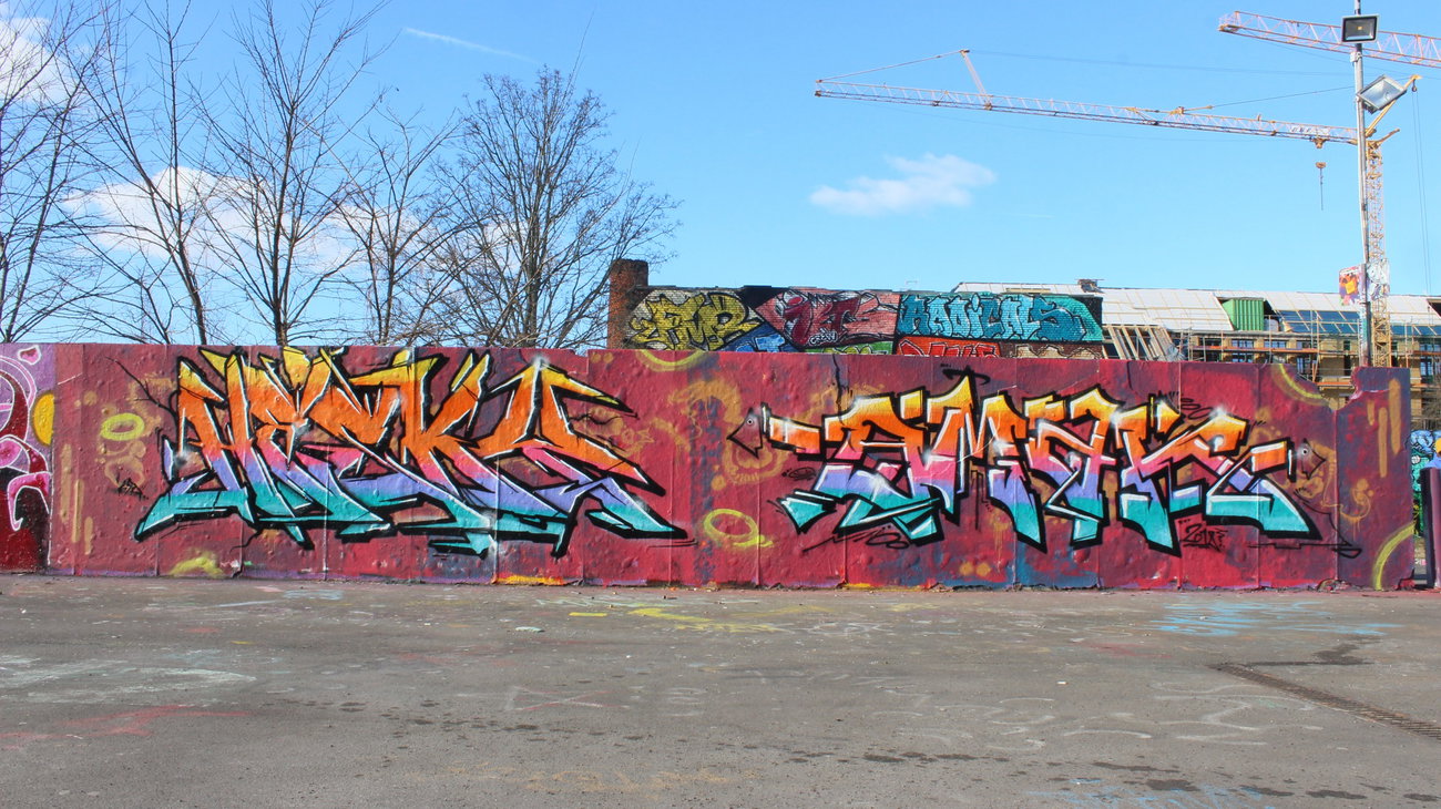 Graffiti Wall - Photo by Hesky