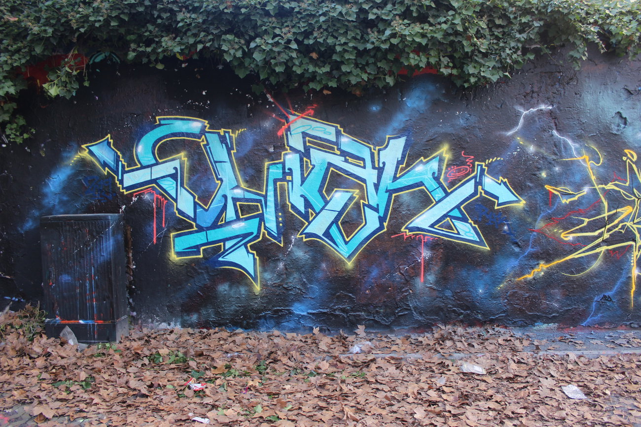 Graffiti Wall - Photo by Hesky