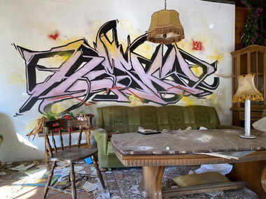 Graffiti Wall - Photo by Hesky