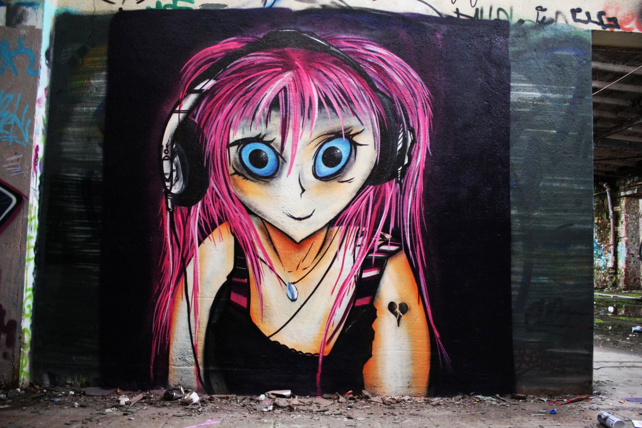 Graffiti Wall - Photo by Hesky