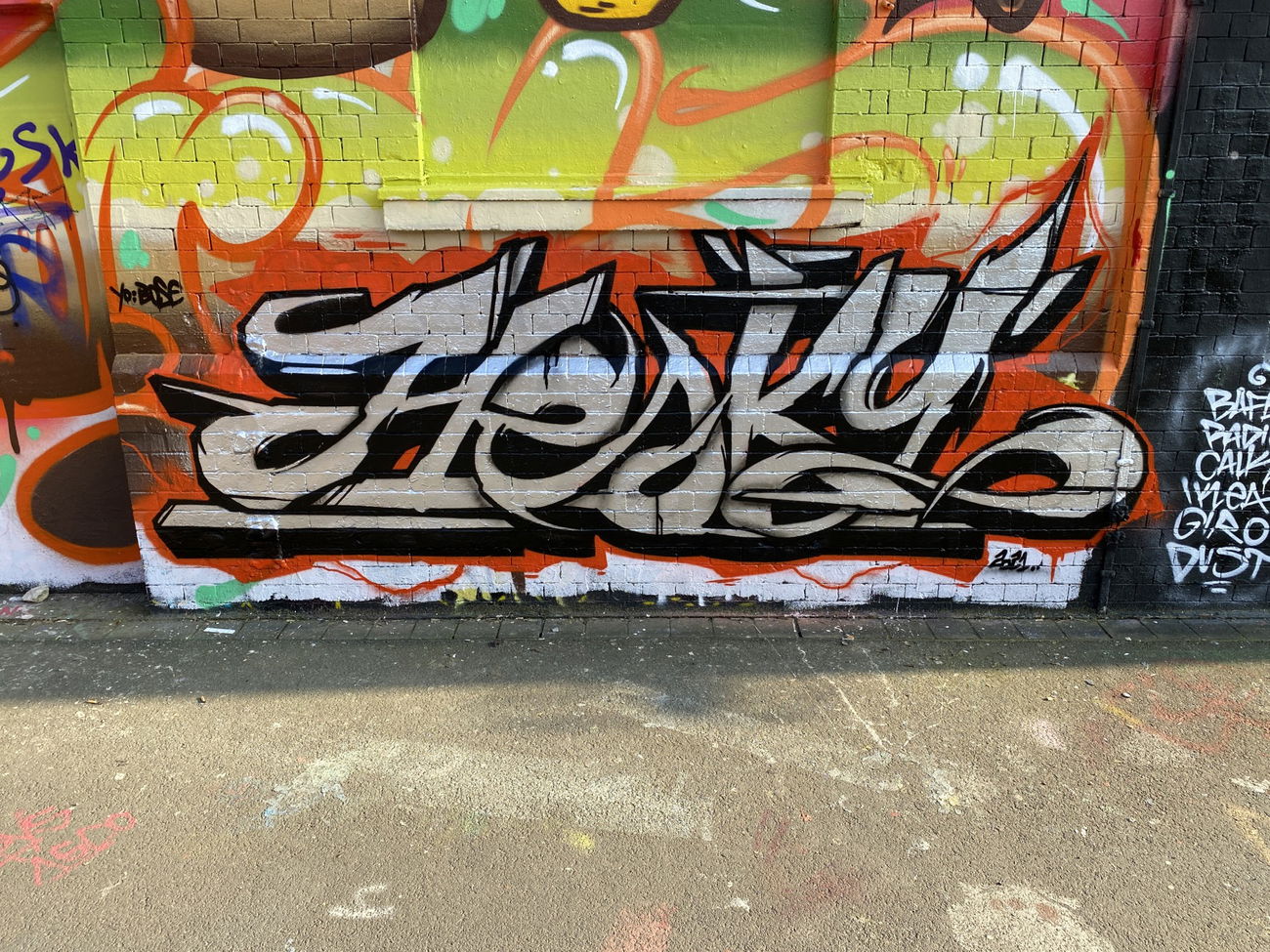 Graffiti Wall - Photo by Hesky