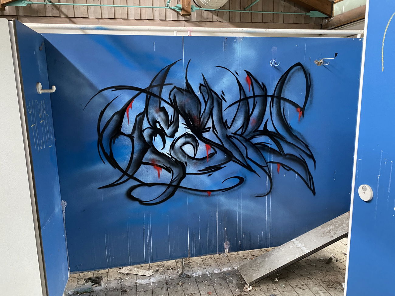 Graffiti Wall - Photo by Hesky