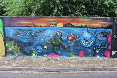 Graffiti Wall - Photo by Hesky