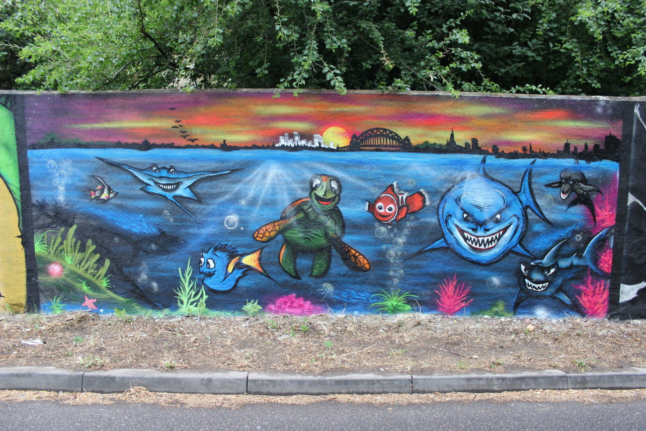 Graffiti Wall - Photo by Hesky