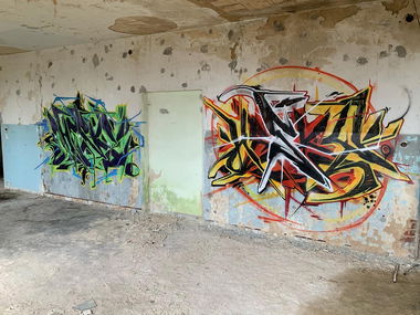 Graffiti Wall - Photo by Hesky