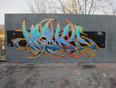 Graffiti Wall - Photo by Hesky