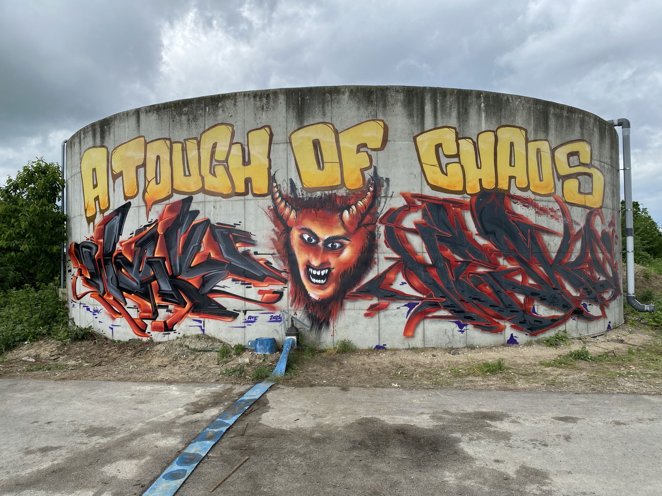 Graffiti Wall - Photo by Hesky