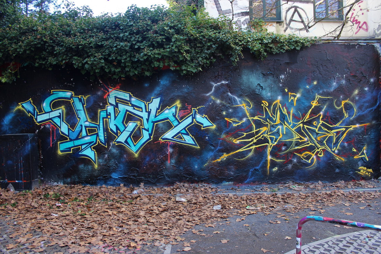 Graffiti Wall - Photo by Hesky