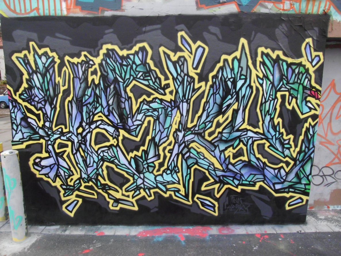 Graffiti Wall - Photo by Hesky