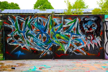 Graffiti Wall - Photo by Hesky