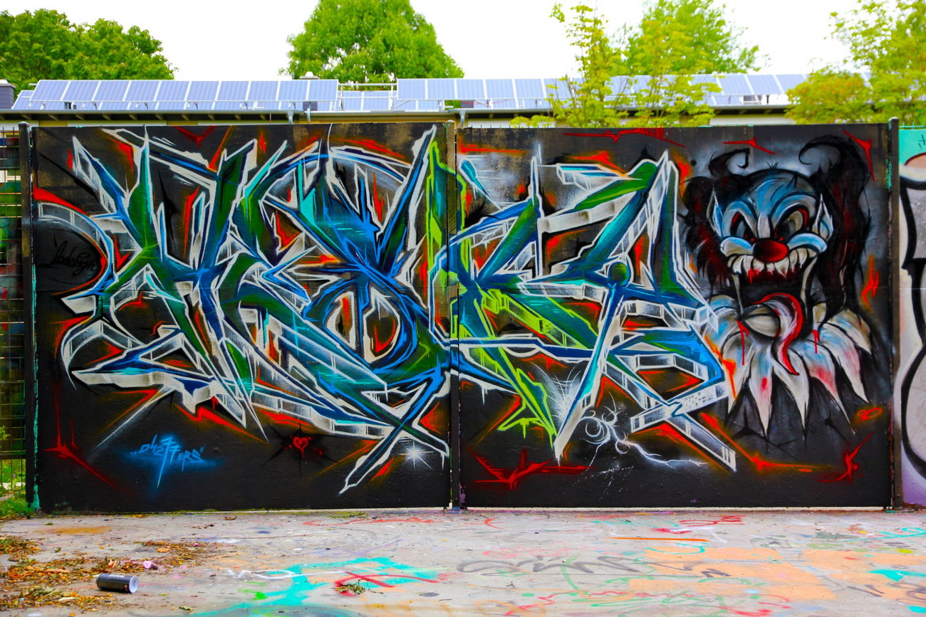 Graffiti Wall - Photo by Hesky