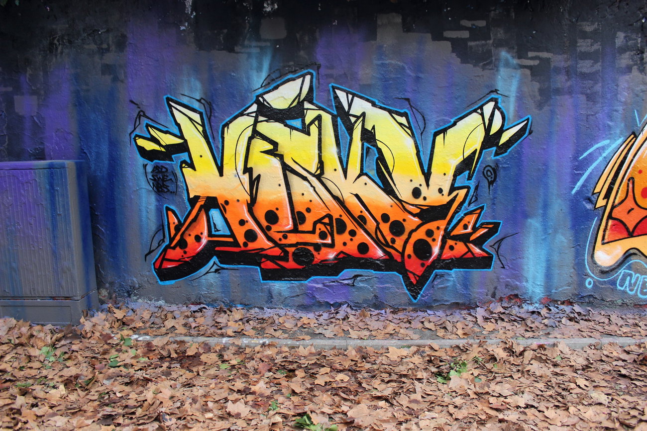 Graffiti Wall - Photo by Hesky