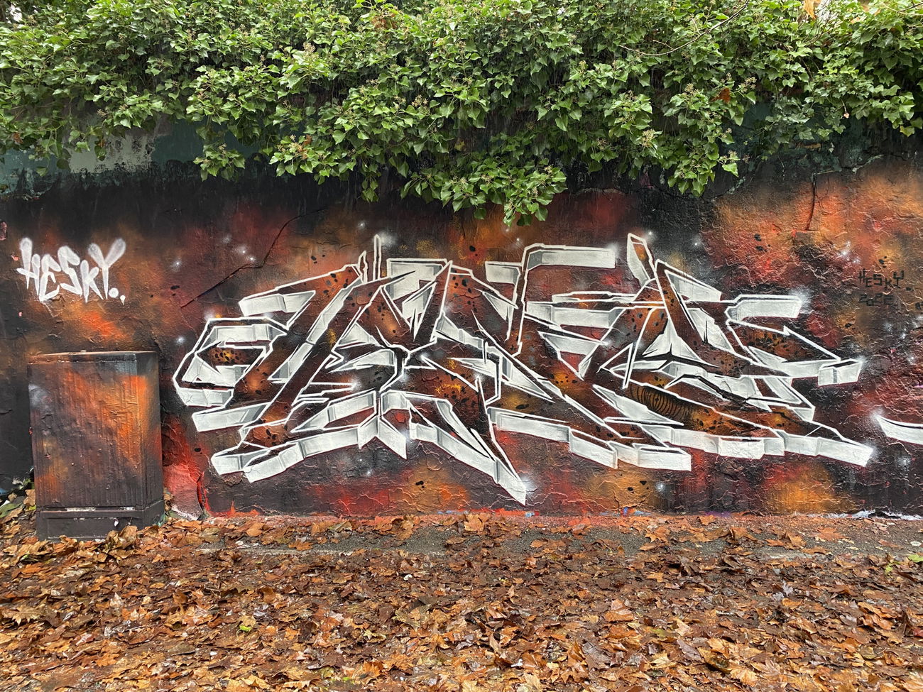 Graffiti Wall - Photo by Hesky