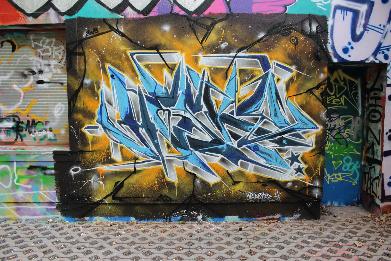 Graffiti Wall - Photo by Hesky