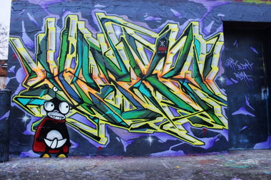 Graffiti Wall - Photo by Hesky