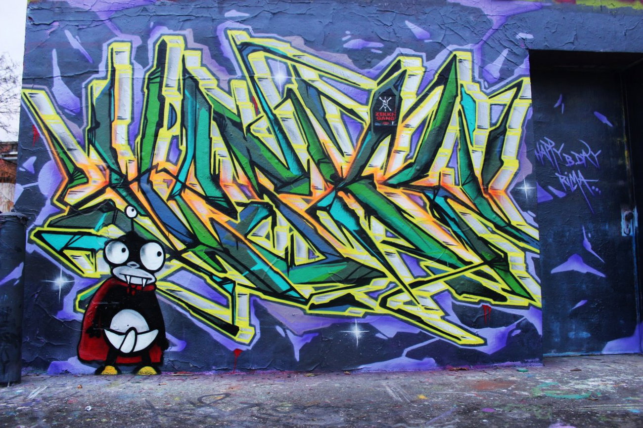 Graffiti Wall - Photo by Hesky