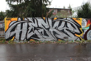 Graffiti Wall - Photo by Hesky