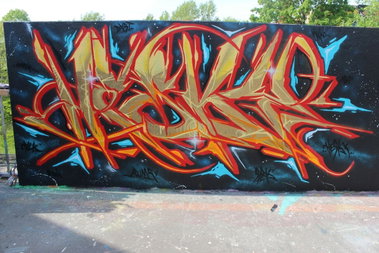 Graffiti Wall - Photo by Hesky