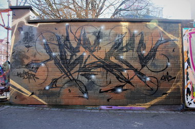 Graffiti Wall - Photo by Hesky