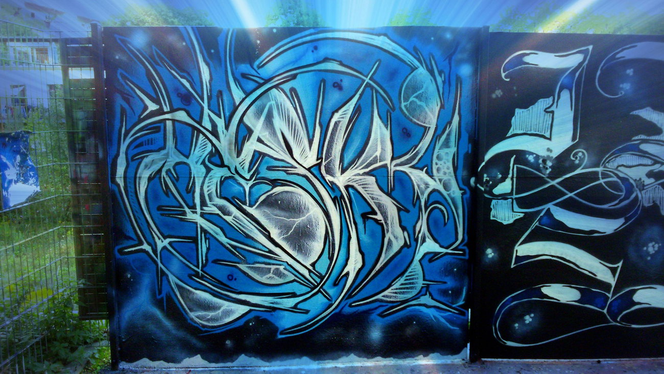 Graffiti Wall - Photo by Hesky
