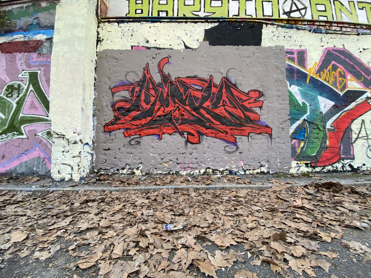 Graffiti Wall - Photo by Hesky