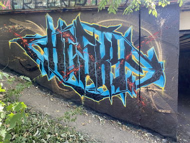 Graffiti Wall - Photo by Hesky