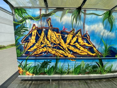 Graffiti Wall - Photo by Hesky