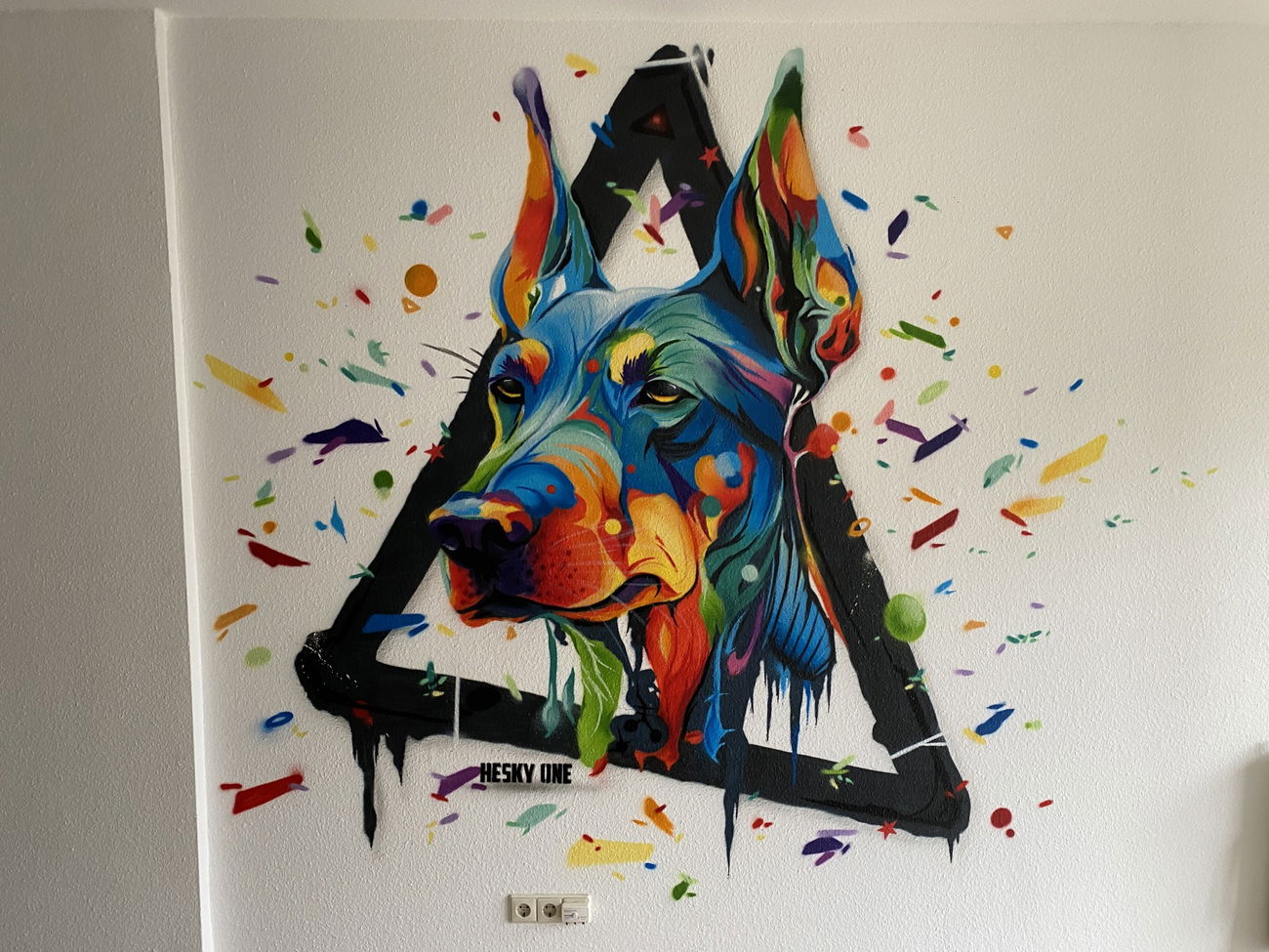 Graffiti Wall - Photo by Hesky