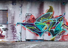 Graffiti Wall - Photo by Hesky