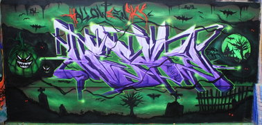 Graffiti Wall - Photo by Hesky