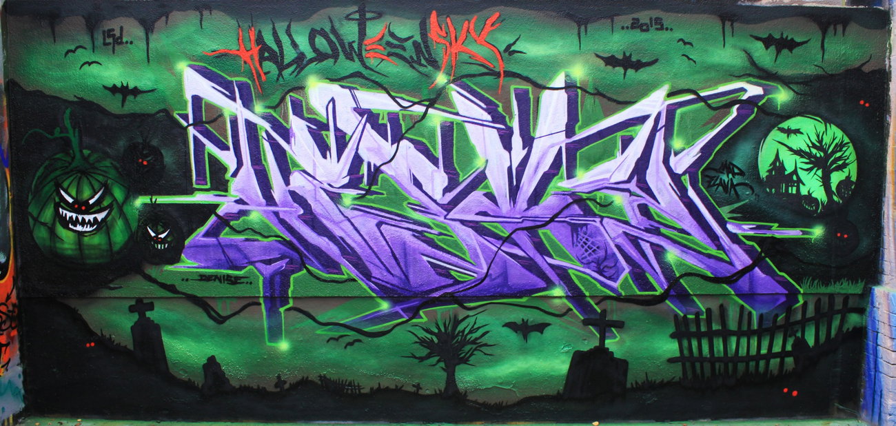Graffiti Wall - Photo by Hesky