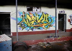 Graffiti Wall - Photo by Hesky