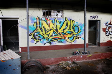 Graffiti Wall - Photo by Hesky