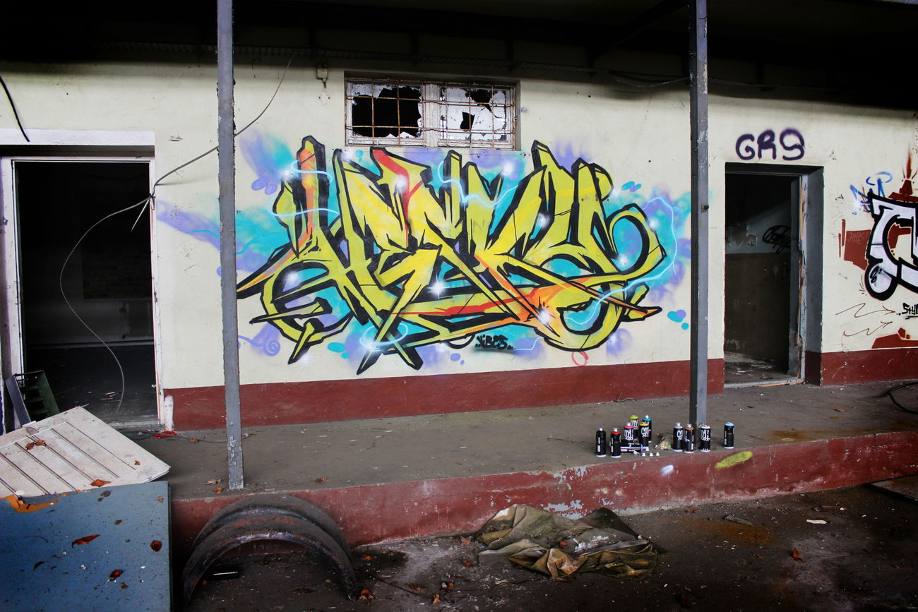 Graffiti Wall - Photo by Hesky