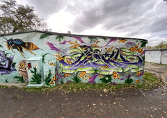 Graffiti Wall - Photo by Hesky