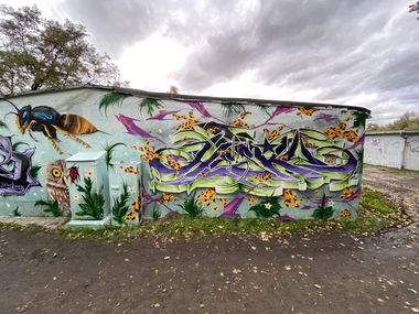 Graffiti Wall - Photo by Hesky