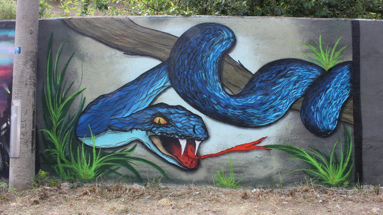Graffiti Wall - Photo by Hesky