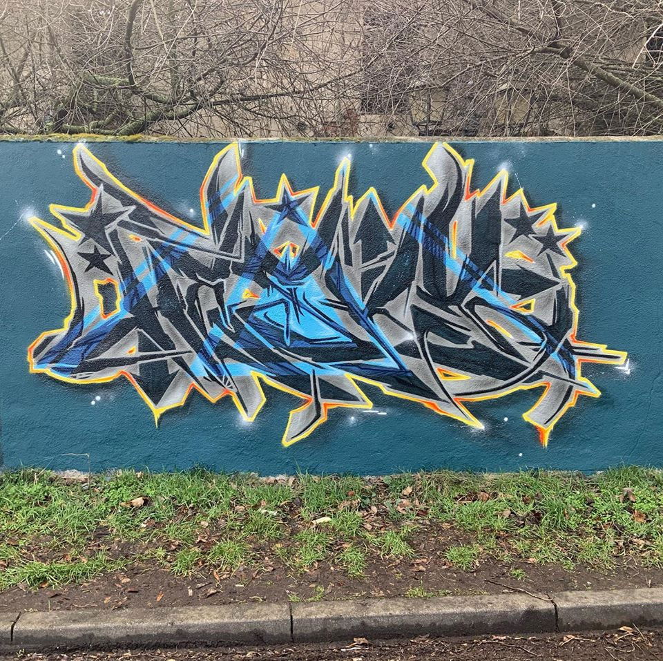 Graffiti Wall - Photo by Hesky