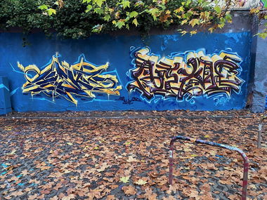 Graffiti Wall - Photo by Hesky