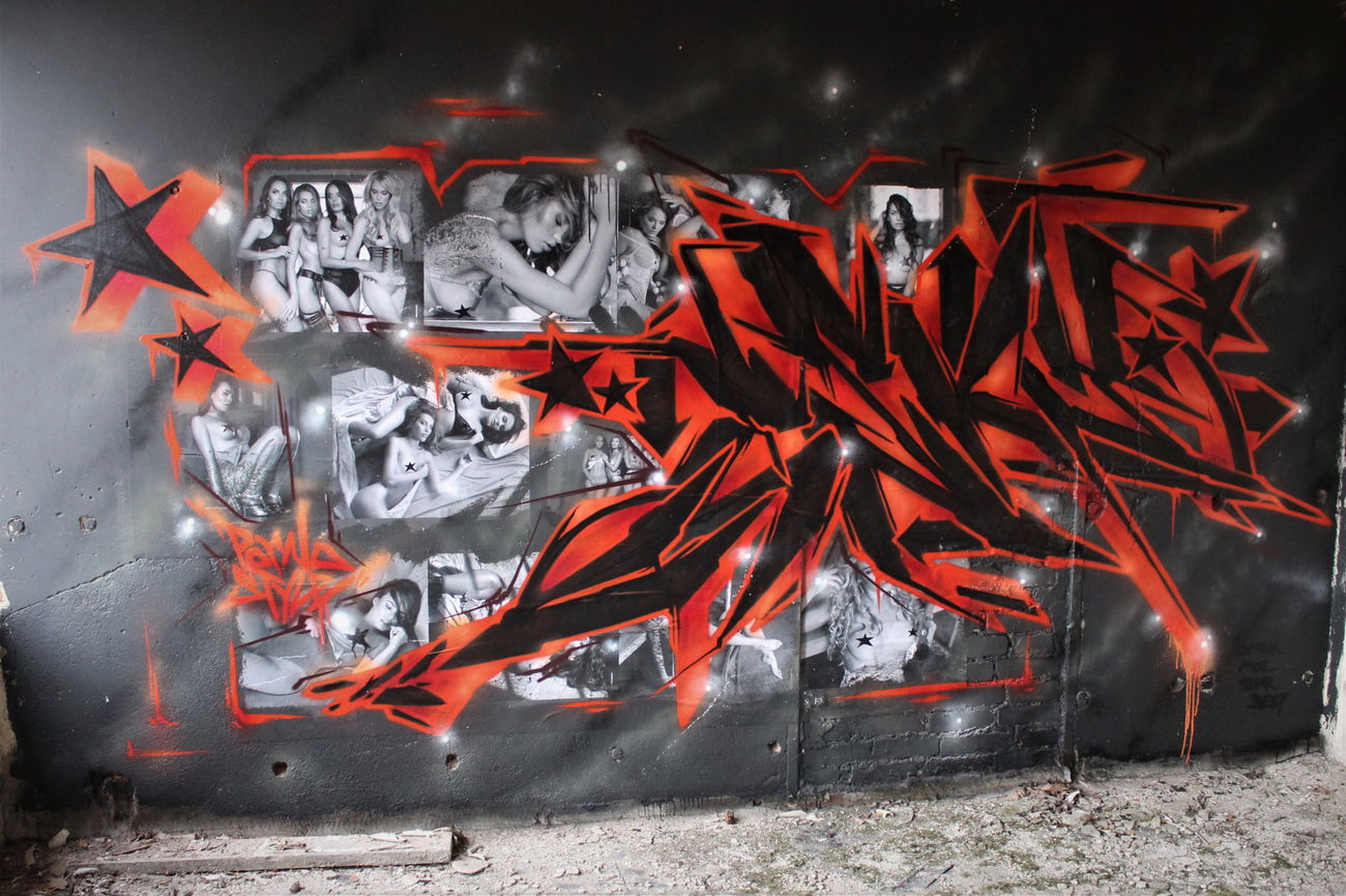 Graffiti Wall - Photo by Hesky