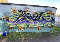 Graffiti Wall - Photo by Hesky