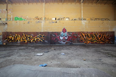 Graffiti Wall - Photo by Hesky